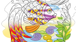 Fish-Adult-Colouring-Page