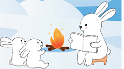 Rabbit-Family-Reading