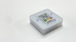 Aranet4 sensor used to measure CO2.