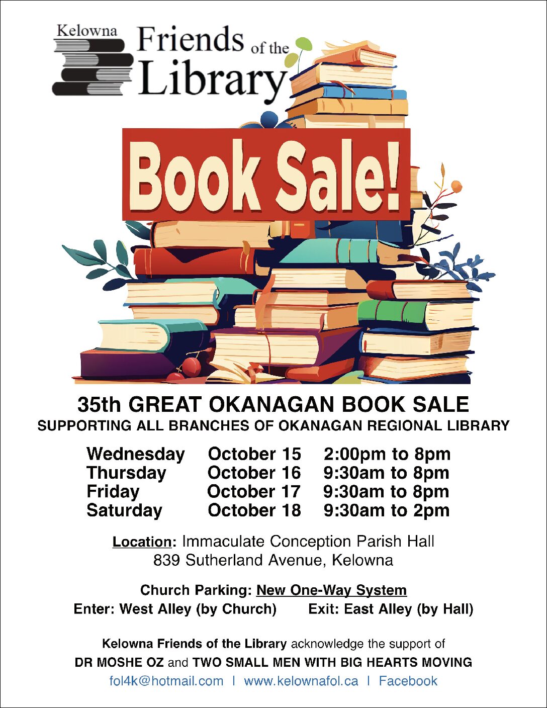 KFOL_35GOSale_PosterOct2025-